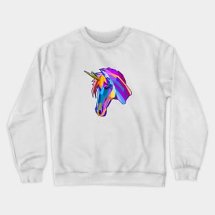 Unicorn geometrical style Crewneck Sweatshirt